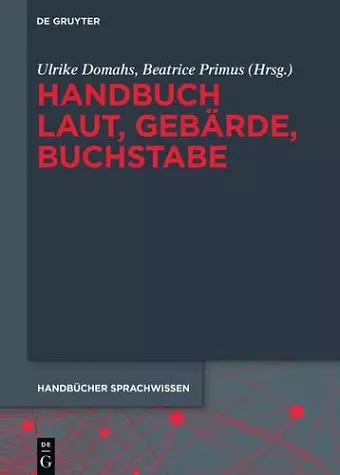 Handbuch Laut, Gebärde, Buchstabe cover