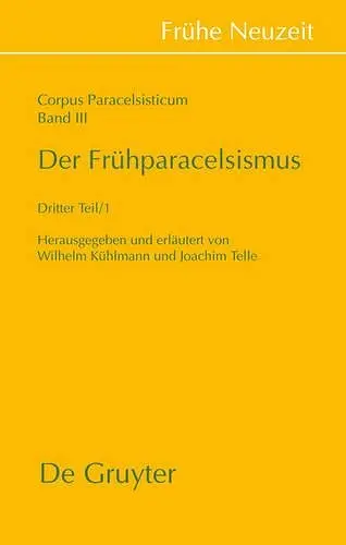 Der Frühparacelsismus / Teil 3 cover