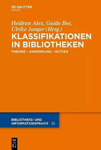 Klassifikationen in Bibliotheken cover