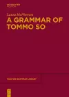 A Grammar of Tommo So cover