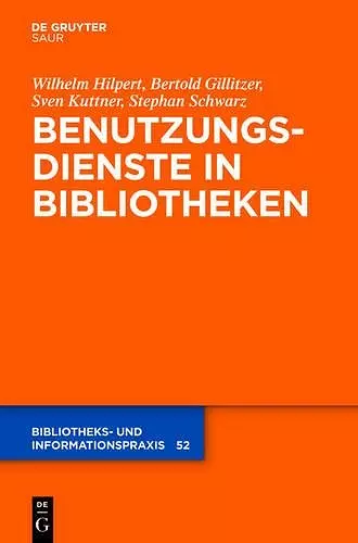 Benutzungsdienste in Bibliotheken cover