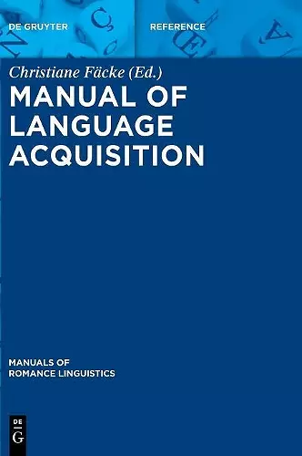 Manual of Language Acquisition cover