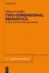 Two-dimensional Semantics cover