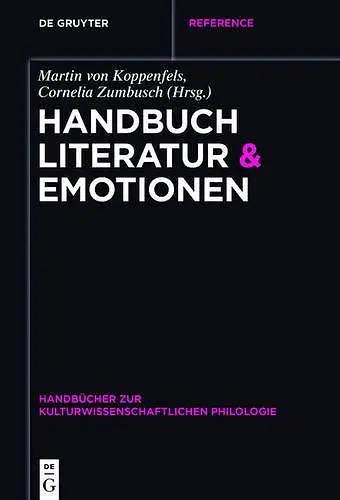 Handbuch Literatur & Emotionen cover