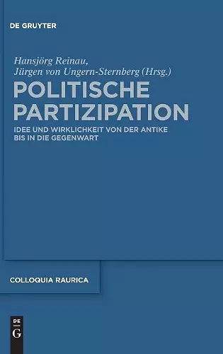 Politische Partizipation cover