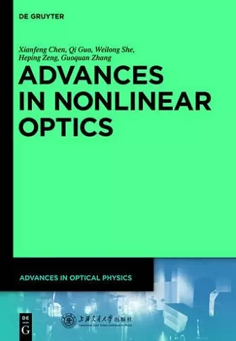 Advances in Nonlinear Optics cover