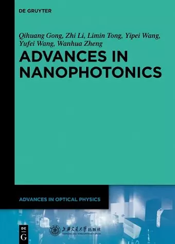 Advances in Nanophotonics cover