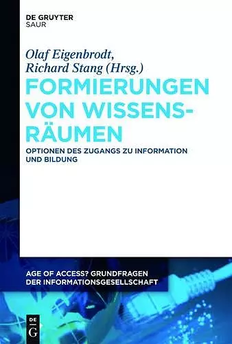 Formierungen von Wissensräumen cover