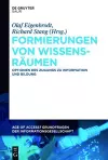 Formierungen von Wissensräumen cover