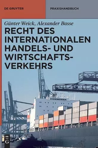 Recht des internationalen Handels- und Wirtschaftsverkehrs cover