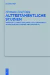 Alttestamentliche Studien cover