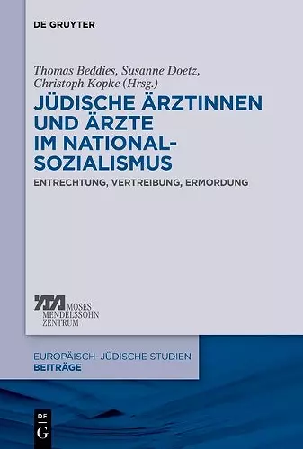 Jüdische Ärztinnen und Ärzte im Nationalsozialismus cover