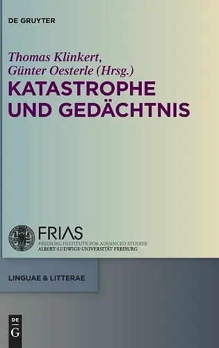 Katastrophe und Gedächtnis cover