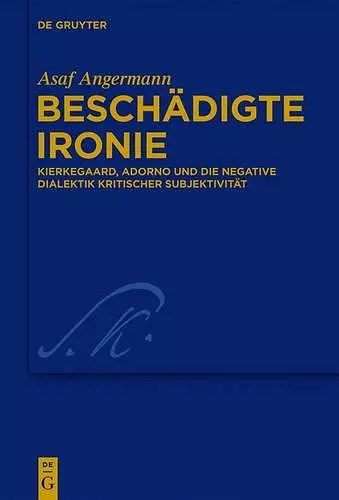 Beschädigte Ironie cover