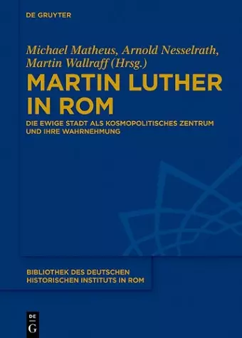 Martin Luther in Rom cover