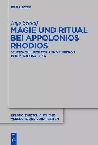 Magie Und Ritual Bei Apollonios Rhodios cover