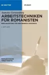 Arbeitstechniken für Romanisten cover