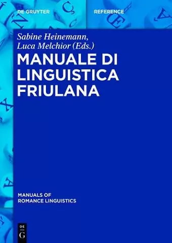 Manuale di linguistica friulana cover