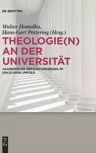 Theologie(n) an der Universität cover