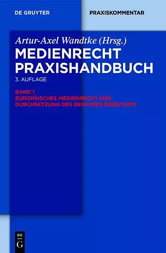 Europäisches Medienrecht Und Durchsetzung Des Geistigen Eigentums cover