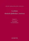Lexikon deutsch-jüdischer Autoren, Band 21, Nachträge und Gesamtregister cover
