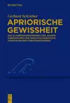 Apriorische Gewissheit cover