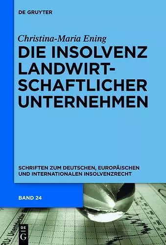 Die Insolvenz landwirtschaftlicher Unternehmen cover