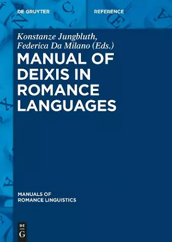 Manual of Deixis in Romance Languages cover