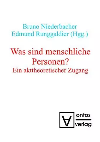 Was sind menschliche Personen? cover