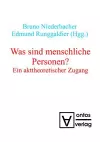 Was sind menschliche Personen? cover