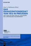 Das Emanzipationsedikt Von 1812 in Preußen cover