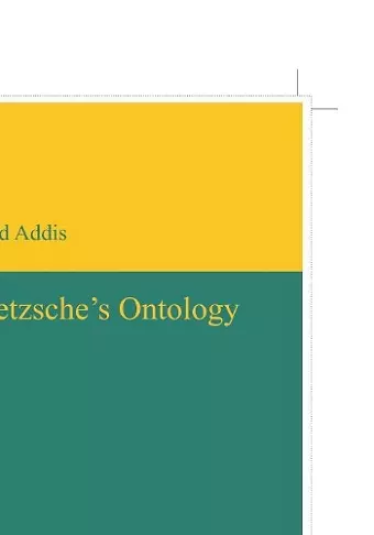 Nietzsche’s Ontology cover