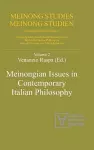 Meinongian Issues in Contemporary Italian Philosophy cover