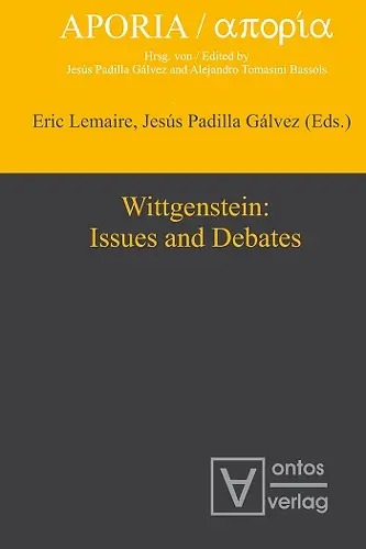 Wittgenstein: Issues and Debates cover