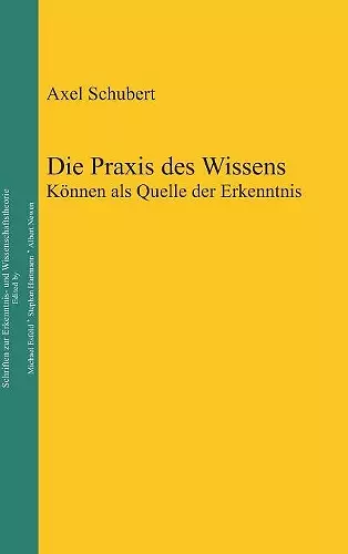 Die Praxis des Wissens cover