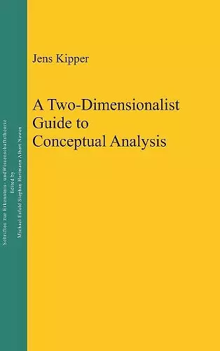 A Two-Dimensionalist Guide to Conceptual Analysis cover