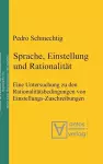 Sprache, Einstellung und Rationalität cover