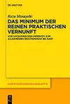 Das Minimum der reinen praktischen Vernunft cover