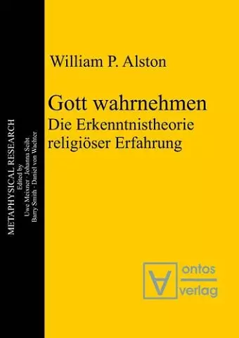 Gott wahrnehmen cover