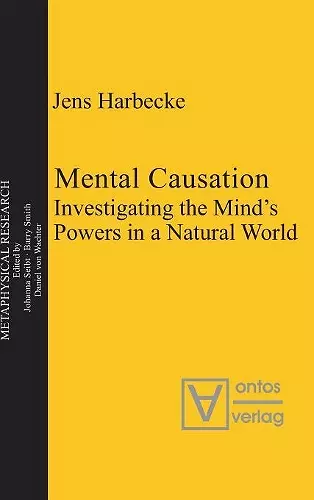 Mental Causation cover