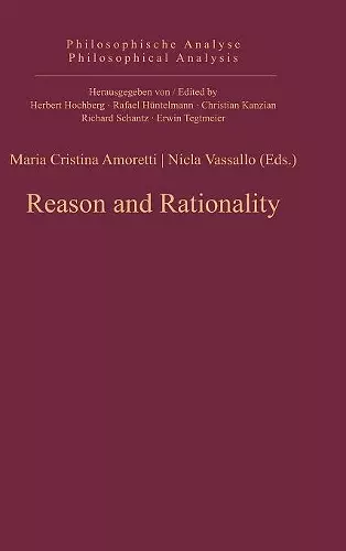 Reason and Rationality cover