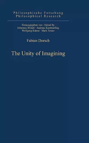 The Unity of Imagining cover