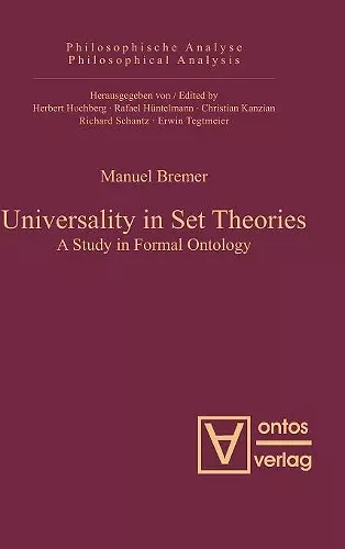 Universality in Set Theories cover