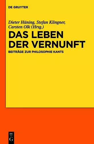 Das Leben der Vernunft cover