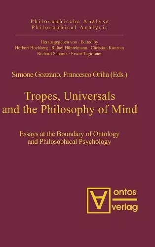 Tropes, Universals and the Philosophy of Mind cover