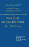 Basic Belief and Basic Knowledge cover