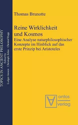 Reine Wirklichkeit und Kosmos cover