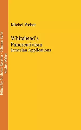 Whitehead's Pancreativism cover