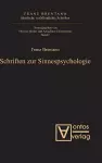 Sämtliche veröffentlichte Schriften, Band 2, Schriften zur Sinnespsychologie cover