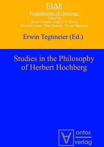 Studies in the philosophy of Herbert Hochberg cover